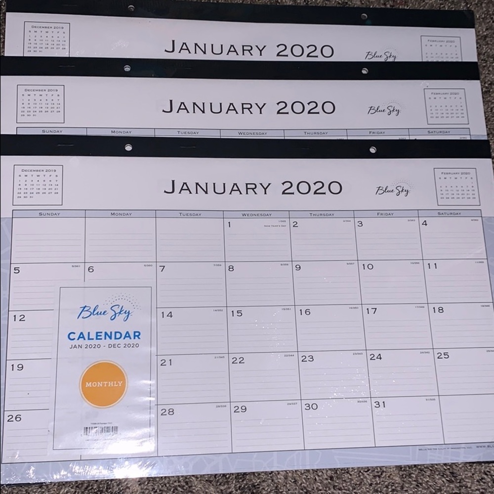 Desk Top Calendar